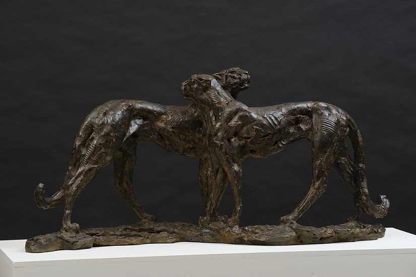 DYLAN LEWIS, Cheetah Pair II Maquette S347
2014, Bronze