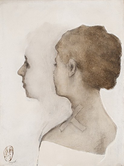 SHANY VAN DEN BERG, Linne Afdruk III
2011, Oil and Pencil on Belgian Linen