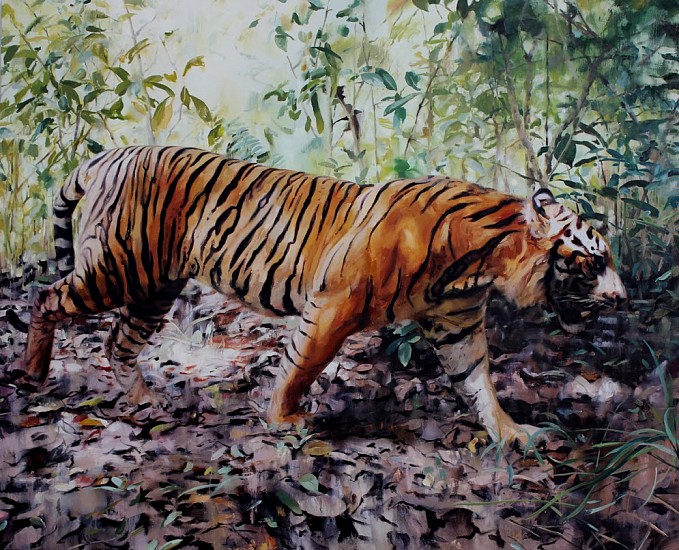 NIGEL MULLINS, Tiger Bones
Oil on Canvas