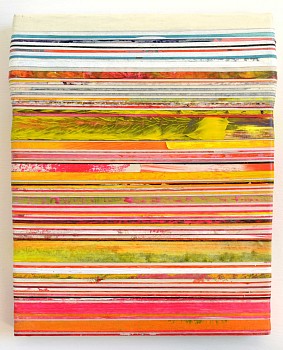 Like a garden 2015 acrylic on tape on canvas 30 5x25