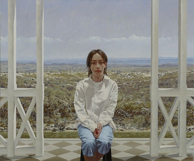 NEIL RODGER, Karoo Stoep I
2011, Oil on Canvas