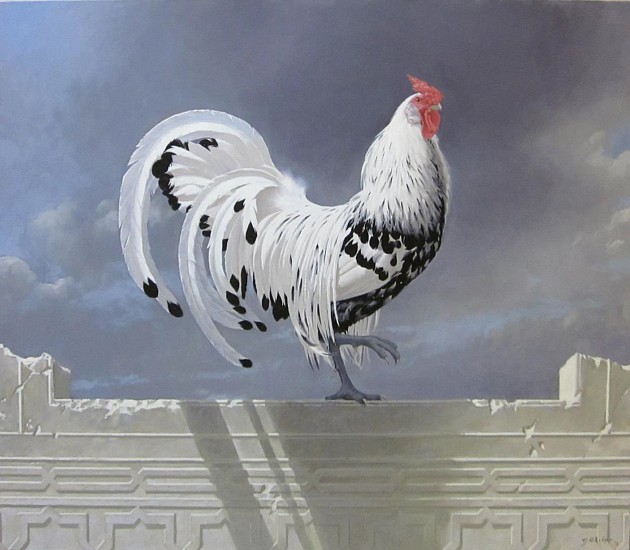 NEIL RODGER, Hamburg Rooster
Oil on Canvas
