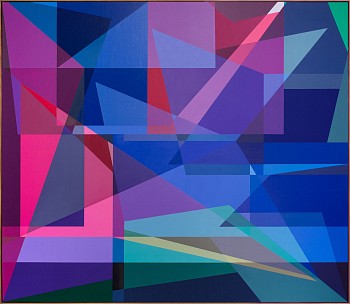 title a028 140 108 16 size2.03m x 2.33m framed in kiaat medium spraypaint and acrylic on canvas