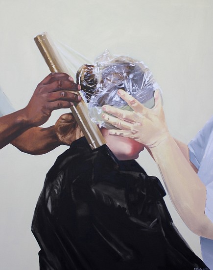 TANYA POOLE, Cling-Wrap
2012, Oil on Canvas