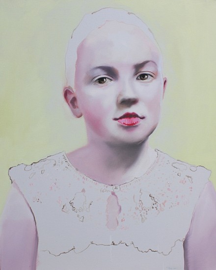 TANYA POOLE, Girl with Red Lips
2012, Oil on Canvas