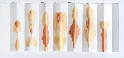 BRONWYN LACE, Stained and Engorged II
2017, Calligraphy Ink on Fabriano Paper