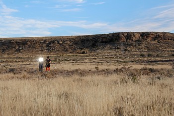 Ground Control Signals from the Groot Karoo Liza and Andrew