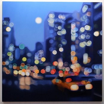 168 lights 120cm x 120cm, oil on canvas web