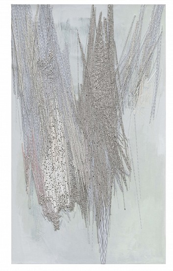 GALIA GLUCKMAN, PAS DE MOTS (NO WORDS)
2017, ACRYLIC PAINT, PIGMENT INK ON COTTON PAPER AND COLLAGE
