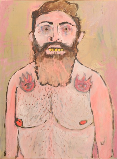 MICHAL KRUGER, MAN'S MAN
2018, Oil on Canvas