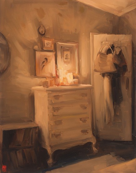 SASHA HARTSLIEF, CLAIRE'S ROOM
2018, Oil on Canvas