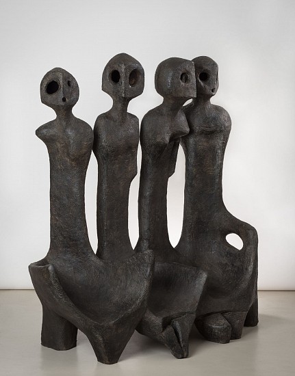 SPEELMAN MAHLANGU, FOUR FIGURES (LIFE-SIZE)
2018, Bronze