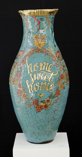 LUCINDA MUDGE, HOME SWEET HOME
2018, CERAMIC & GOLD