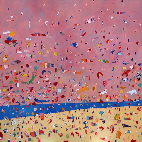 LOUISE MASON, THERE IS NO THERE, THERE
2018, Oil on Board