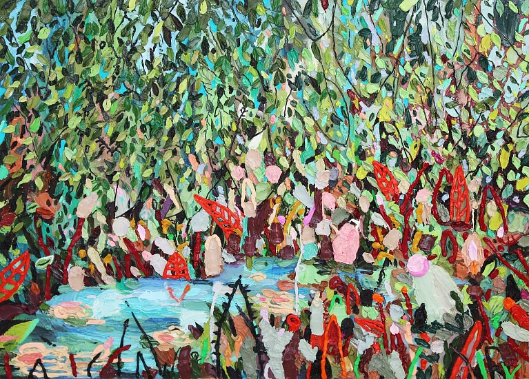 LEE-ANN HEATH, SHEDDING LEAVES
2019, Oil on Canvas