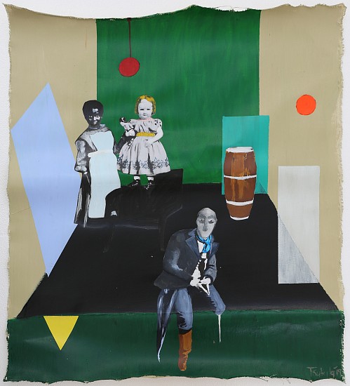 TERESA KUTALA FIRMINO, AVO'S PLAY ROOM
2019, Mixed Media on Canvas