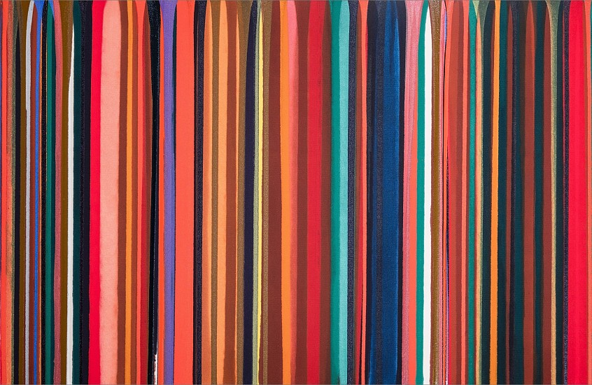 LIBERTY BATTSON, CHAOS PAINTING 4
2020, 2K AUTOMOTIVE PAINT ON CANVAS