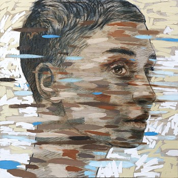 FLATTEN 2020 Oil on Linen 120x120cm