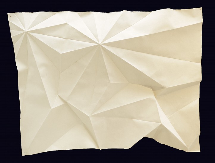 SIPHO MABONA, THE WOMAN'S HEAD AND RIGHT SHOULDER
2019, BLEACHED COTTON AND PAPER