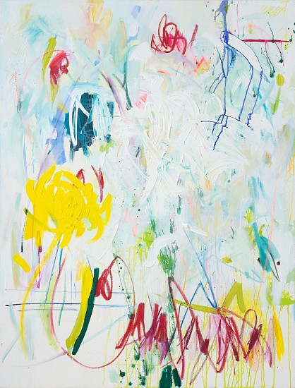 LIZA GROBLER, WHITE NOISE
2020, Oil on Canvas
