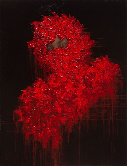 SHANY VAN DEN BERG, ENFOLDED
2021, Oil on Board