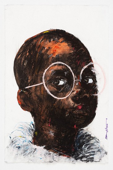 NELSON MAKAMO, HUMAN GRACE 4
2021, Mixed Media on Paper