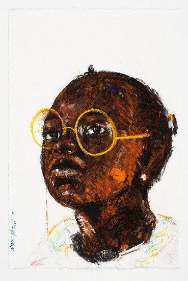 NELSON MAKAMO, HUMAN GRACE 5
2021, Mixed Media on Paper