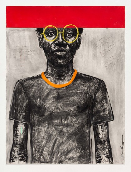 NELSON MAKAMO, HUMAN GRACE 26
2021, Mixed Media on Paper