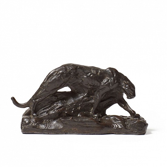 DYLAN LEWIS, S391 WALKING LEOPARD MINIATURE
2021, Bronze