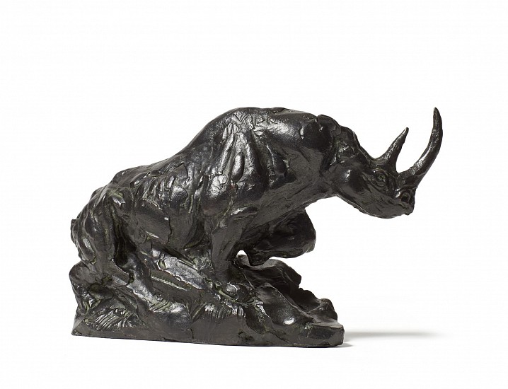 DYLAN LEWIS, S400 CHARGING BLACK RHINOCEROS MINIATURE
2021, Bronze