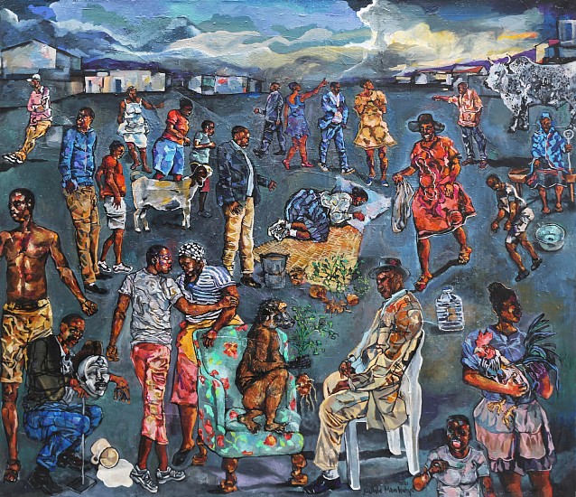 XOLILE MTAKATYA, IYEZA
2021, Oil on Canvas