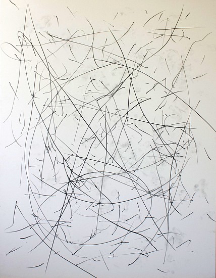 JACOB VAN SCHALKWYK, BOURRÉÉ  (JIG)
2015, GRAPHITE ON PAPER ON BOARD, FIXED AND UNFRAMED