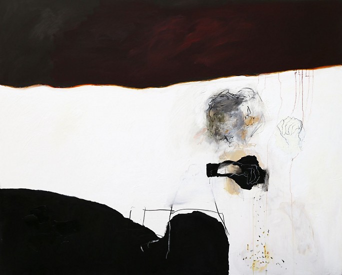 LORIENNE LOTZ, THE SHAPE OF WOMAN
2021, OIL AND CHARCOAL ON CANVAS