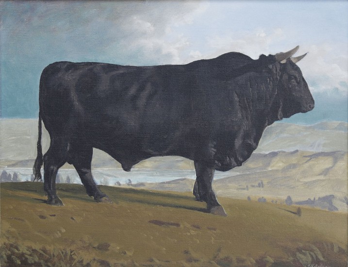 NEIL RODGER, DRAKENSBERGER BULL
Oil on Canvas