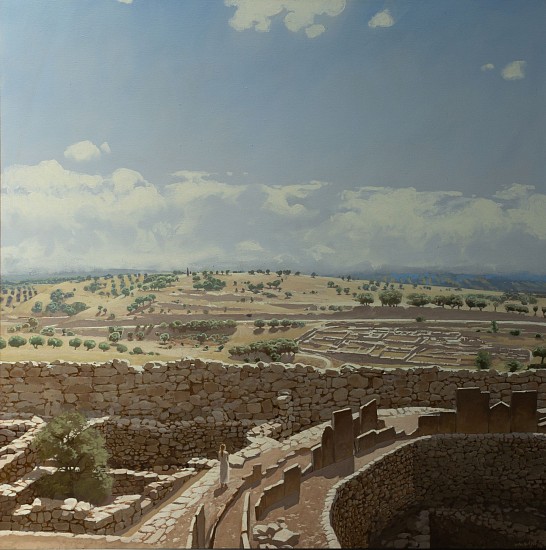 NEIL RODGER, GRAVE CIRCLE OF MYCENAE
Oil on Canvas
