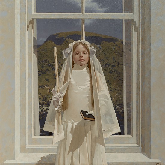 NEIL RODGER, FIRST COMMUNICANT II
2013, Oil on Canvas