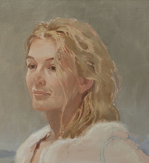 NEIL RODGER, UNFINISHED PORTRAIT OF CORLIA
Oil on Canvas