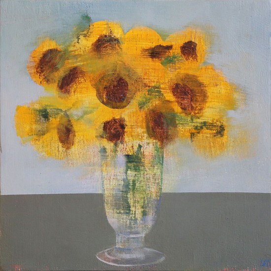 LOUISE MASON, SUNFLOWERS
2021, Oil on Board