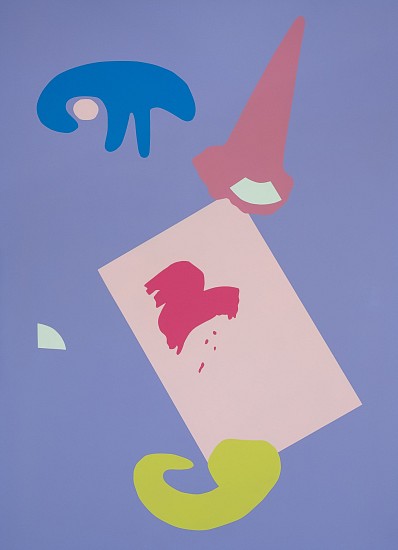 LIBERTY BATTSON, CLAES
2022, 2K AUTOMATIVE PAINT ON CANVAS