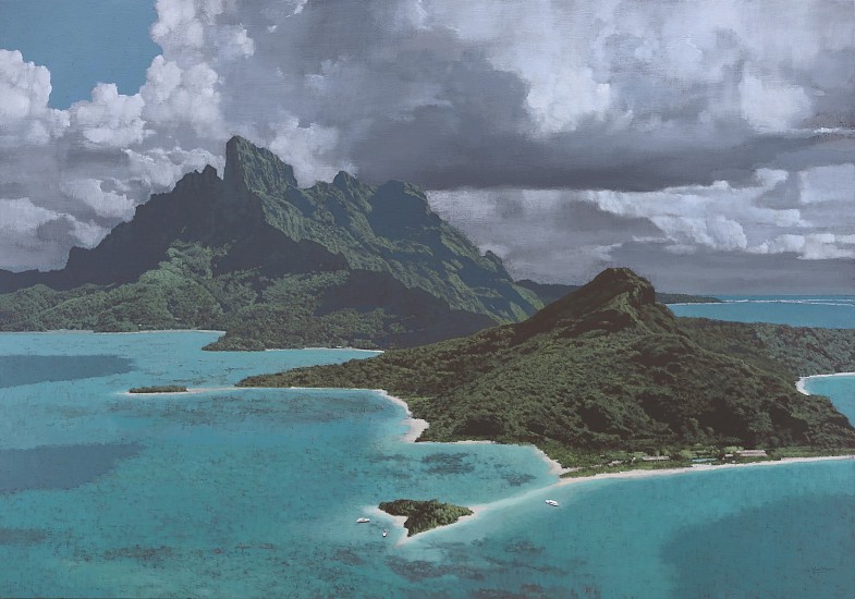 JOHN MEYER, SOUTH SEAS (BORA BORA)
2022, Mixed Media on Canvas