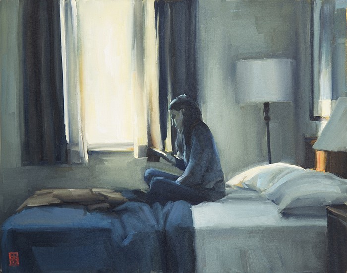 SASHA HARTSLIEF, MORNING MESSAGES
2022, Oil on Canvas