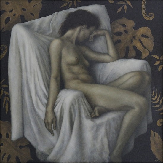 SHANY VAN DEN BERG, NUDE
2022, Oil on Board