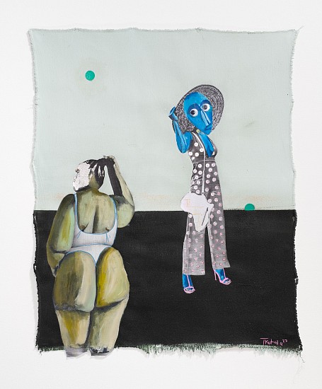 TERESA KUTALA FIRMINO, OKU NINÁƒ 2 (SHINE)
2022, Mixed Media on Canvas