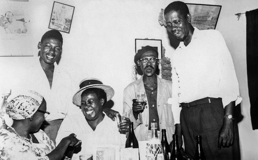 DANIEL 'KGOMO ' MOROLONG, FRIENDS & FAMILY #23<br />
<br />
c 1950s - 1970s, Photographic Print