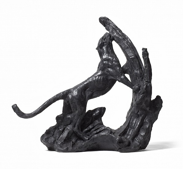 DYLAN LEWIS, S460 SCENT - MARKING LEOPARD MAQUETTE
2022, Bronze