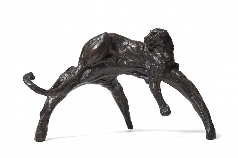 DYLAN LEWIS, S450 RESTING LEOPARD MAQUETTE
2022, Bronze