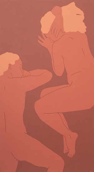 ELLÉNA LOURENS, BITE THE BULLET
2023, Acrylic on Canvas