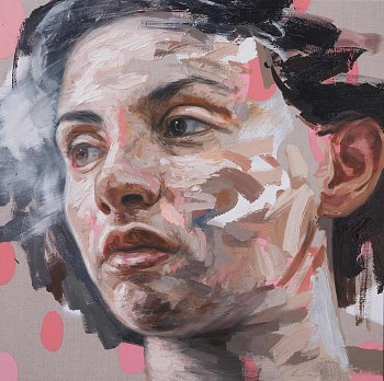 Established Form 2023 oil on linen 60x60cm