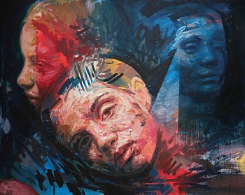 Visual Construct 2023 oil on linen 80x100cm