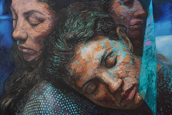 Visual Formation 2023 oil on linen 200x300cm